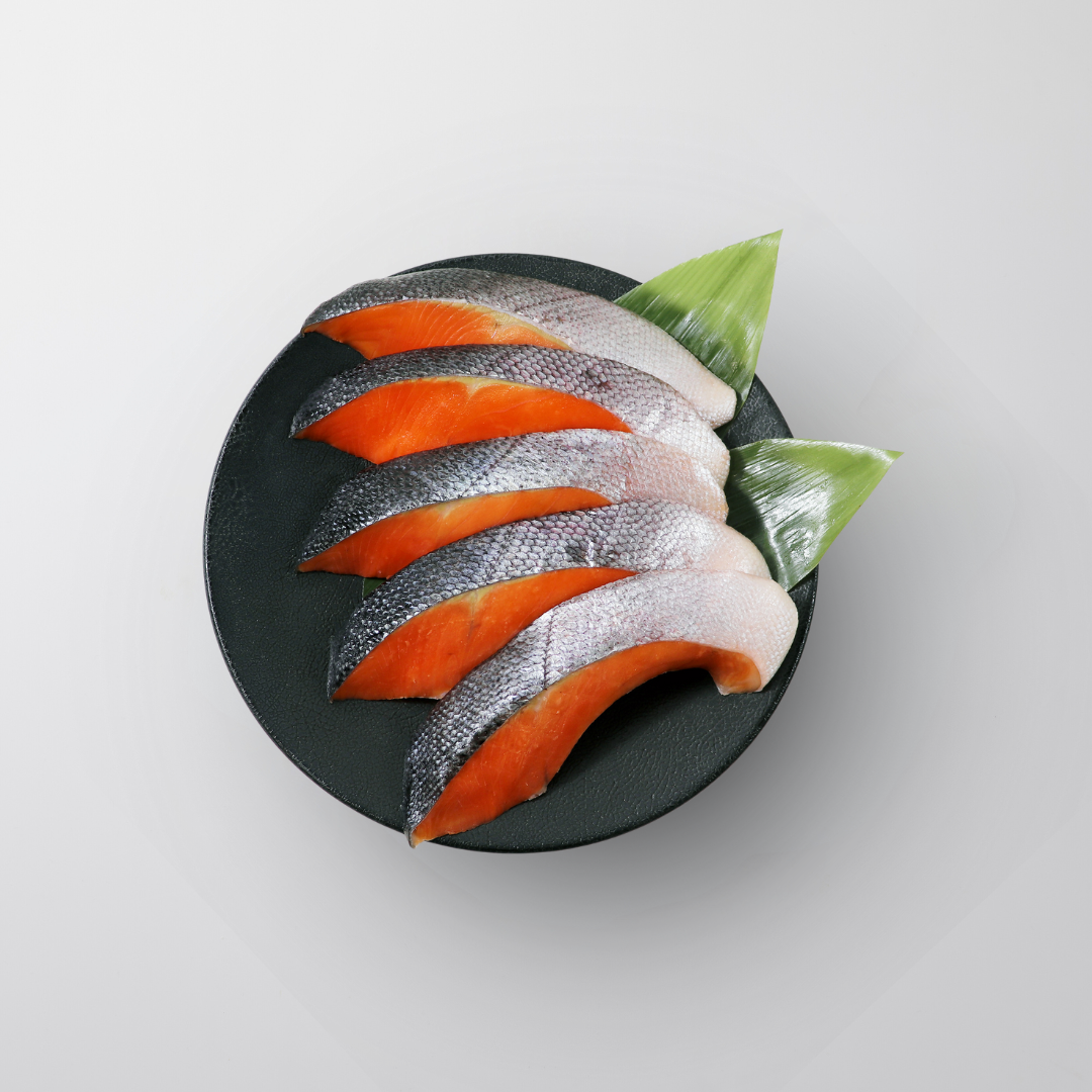 【新商品/送料込】極厚塩銀鮭5枚(約1kg)