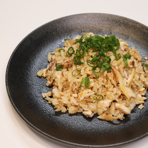 干物のほぐし身チャーハン